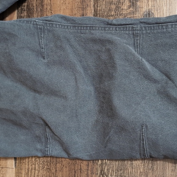 Eddie Bauer Flex Mountain Utility Pants Size 38x34 In Gray Heavyweight Canvas - Picture 10 of 12